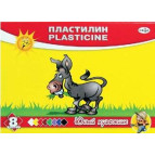 Пластилін 8кол. ГАММА ЮНЫЙ ХУЖОЖНИК 112г стек, карт кор 280043