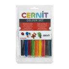 Глина полімерна-набір CERNIT MULTICOLOUR SET 10кол.*30гр CR-CE0900010K01