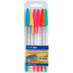 Кулькові ручки ECONOMIX набір 6шт E10510