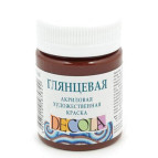 Краска акриловая - ЗХК Невская Палитра DECOLA 50мл глянц. Умбра жженая - Коричневая 2928408