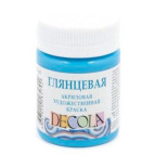 Краска акриловая - ЗХК Невская Палитра DECOLA 50мл глянц. Небесно-голубая 2928512