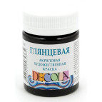 Краска акриловая - ЗХК Невская Палитра DECOLA 50мл глянц. Черная 2928810