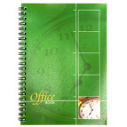 Зошит спіраль А5 100арк пластик CAMIS 1013-100