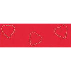 Папір ручної роботи URSUS А4 100г/м С ШЕЛКОМ И БЛЕСТКАМИ СЕРДЕЧКИ UR-14852206R