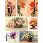 Декупажна карта 28*38см ЕВ-Д007 КВІТИ