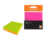 Папір для нотаток з липким шаром 76*76 100арк TUKZAR 4кол. блока Tz-F