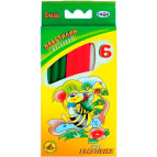 Пластилін 6кол. ГАММА ПЧЕЛКА 73гр карт уп 280029Н
