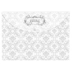 Папка-конверт А4 з кнопкою LEO 'Vintage' L5507/5508 490656/490657