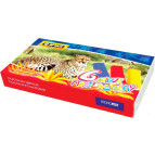 Пластилін 6кол. ECONOMIX AFRICA со стеком 120г 60606