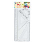 Лінійки-набір 4пр 1 Вересня 370258 лінійка 30см