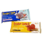 Маса для моделювання самозастигаюча MUNGYO Sculpt Dry 500г Теракотова