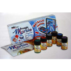 Набір фарб для мармор. універс. MAGIC MARBLE 6кол. по 20мл металік 73610