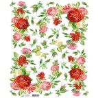 Декупажна карта 29,5*42см 60г/м 06587 Троянди