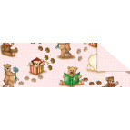 Картон URSUS А4 300г UR-12862201R 'Десткая страна-Ведміді'