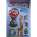 Наліпки дитячі TOU- DSN 290*410мм