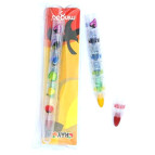 Крейда воскова MINGDA 6кол в 1 олівці, переставна MD-2106A