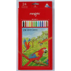 Крейда воскова MINGDA 24кол. MD-302C