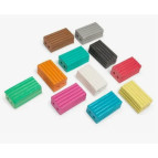 Пластилин 12 цв. Friday + формочки FD-8110