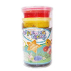 Пластилінова паста зерниста 1 Вересня ЧАРІВНИЙ БІСЕР 6цв. 20гр+стек 540261