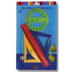 Лінійки-набір 4пр 1 Вересня 370343 лінійка 20см