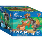 Крейда біла 100шт. 1 Вересня ШКІЛЬНА квадратна 10*10мм 400063