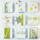 Салфетка для декупажа ! Поштучно 1/5 ! 33*33см 463300 Рождественские подарки