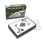 Карти гральні 1колода 54к 100%пластик, в пласт.футл. Poker LUX Y068/292