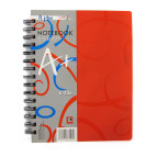 Зошит спіраль А5 120арк пласт обкл 5розд A-PLUS A-506