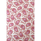 Папір для скрапбукінга Heyda А4 300г/м2 9450256 'Пейслі дизайн', рожевий