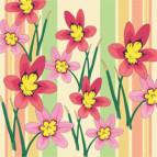 Салфетка для декупажа ! Поштучно 1/5 ! 33*33см №403 Цветы-26