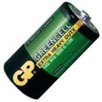 Батарейка GP 1шт 14G-U2 сольова R14, C