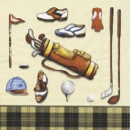 Салфетка для декупажа ! Поштучно 1/5 ! 33*33см 34967 Все для гольфа