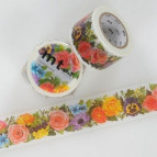 Скотч декоративний MARK'S 30мм*10м Садові квіти MR-KMMT-MKTEX4-D