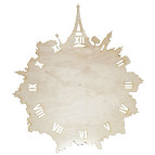 Основа під годинник (фанера) "Paris" 520х430мм АМВУ-145