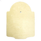 Основа під годинник (фанера) "Старовинний годинник" d300мм ПГ-КСФ-46-06-30