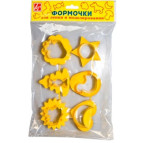 Набір формочек для пластілина ЛУЧ №2 22С 1420-08