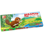 Акв фарби медові 12кол. ЛУЧ 'ЗОО' мини б/к 19С 1247-08/110203