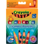 Олівці кольорові 8кол. CRAYOLA з червоного дерева 3678