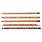 Олівець графітний Cretacolor для малюнку Набір 3шт. Сепія олійна світла