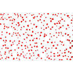 Папір для скрапбукінга Heyda А4 200г/м2 204775121 двосторонній Серця Білий