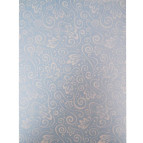 Папір для скрапбукінга Heyda А4 115г/м2 79670 Велум напівпрозорий 'Ажур' Блакитний