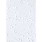 Папір для скрапбукінга Heyda А4 220г/м2 204772615 з тисненням 'Рим' білий