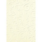 Папір для скрапбукінга Heyda А4 220г/м2 204772620 з тисненням 'Мілан' шампанський