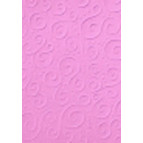 Папір для скрапбукінга Heyda А4 220г/м2 204772626 з тисненням 'Мілан' рожевий