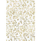 Папір для скрапбукінга Heyda А4 115г/м2 9450352 Велум напівпрозорий 'Рим' золотий