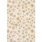 Бумага для скрапбукинга Heyda А4 300г/м2 945182 Новогодние пэчворк, Красная