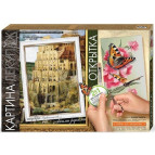 Набір для творчості DankoToys DT КД-04 Декупаж 2в1 Картина + листівка
