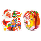 Пакет подарунковий паперовий 17,5*15*8см CAMIS НОВОРІЧНИЙ фігурний 158/159/160