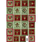 Декупажна карта 29,5*42см ЕВ-Д066 РІЗДВЯНІ КАРТКИ