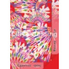 Планшет для ескізів 100*140мм 20арк ЛІЛІЯ-ХОЛДИНГ Red (червоний) 80г/м2 Планшет для орігамі ПЛ-0868